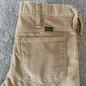 WRANGLER Vintage 1970s Corduroy Flare Trousers